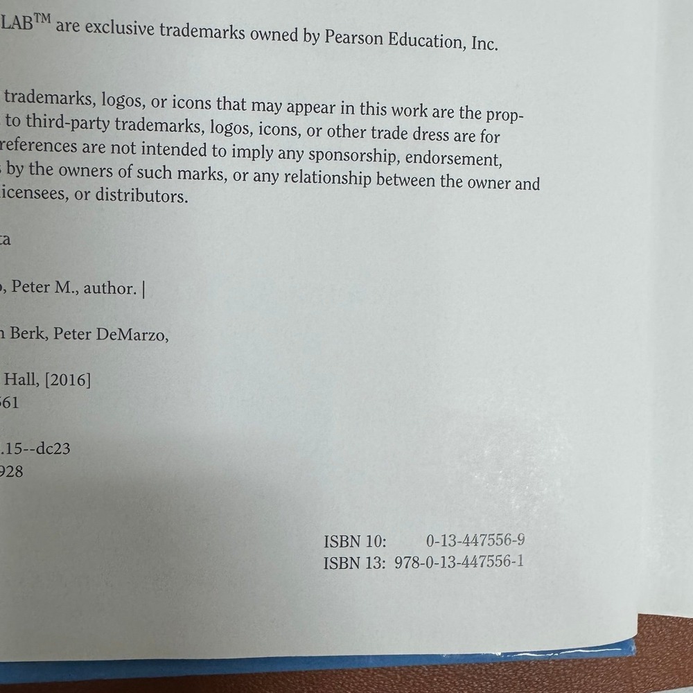 Fundamentals of Corproate Finances Fouth‎ Edition Used. Collage Book. - Picture 6 of 6